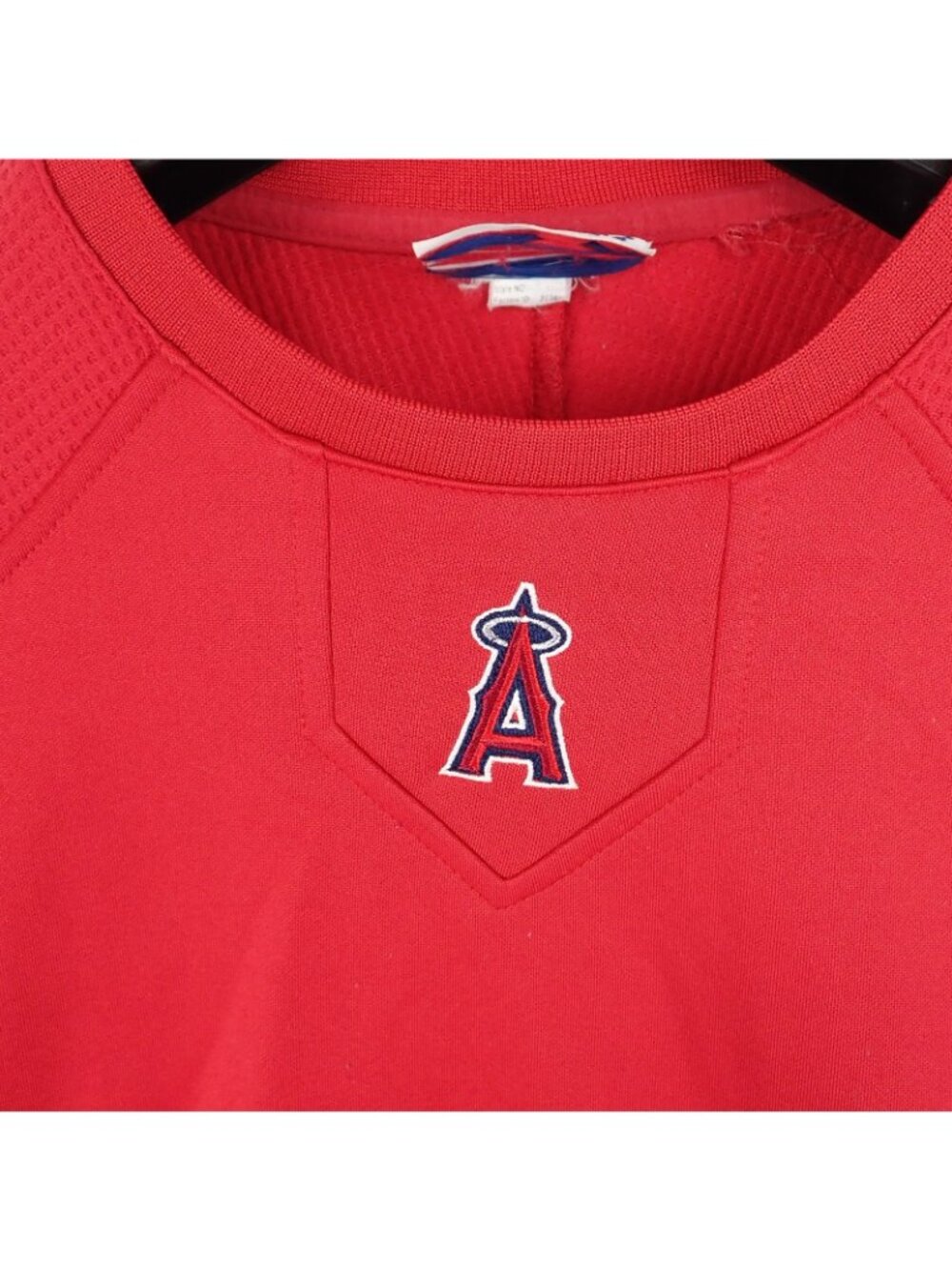 Authentic MLB Los Angeles Angels Therma Base Long Sleeve Shirt – Red Men’s L - Picture 2 of 7